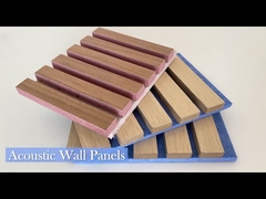 Pannello acustico per pareti di lusso Decorativo Legno Acustico Slate interno Pannello per pareti