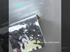 Acqua ondulata Bambù Carbone di legno Veneer Eco-friendly impermeabile Bambù Fibra di Pareti pannelli