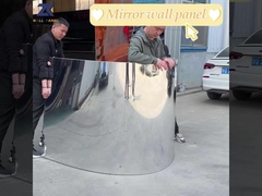 Pannello di legno a prova di fuoco dell'impiallacciatura del pannello di parete dello specchio