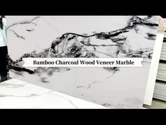 Marmo Bambù Carbone di legno Veneer Pannello Interni Decorazione Bambù Legno Fibra Veneer Legno
