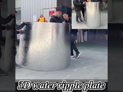 Fabbrica personalizzata di alta qualità PET pannelli di rivestimento in legno a carbone di bambù