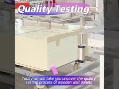 Prova di qualità del prodotto di facciata di legno di bambù a carbone