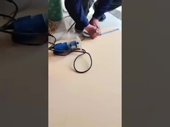 Scanalatura e piegatura degli angoli del pannello impiallacciato in legno di carbone di bambù