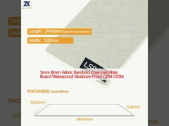 ODM dell'OEM a prova d'umidità impermeabile di bambù del cartone di fibra del carbone del tessuto di 5mm 8mm