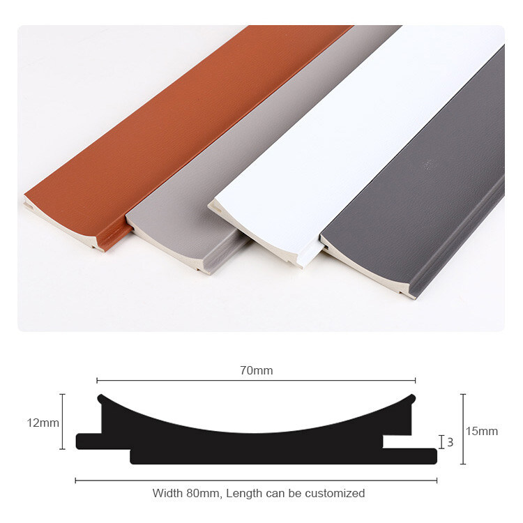 Pannello rispettoso dell'ambiente della grata del graffietto WPC del PVC della decorazione interna