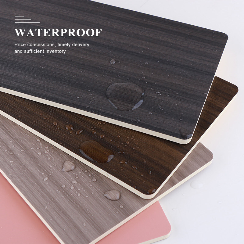 Incorniciatura di bambù della parete della fibra del PVC del grano di legno decorativo a prova di fuoco amichevole di Eco