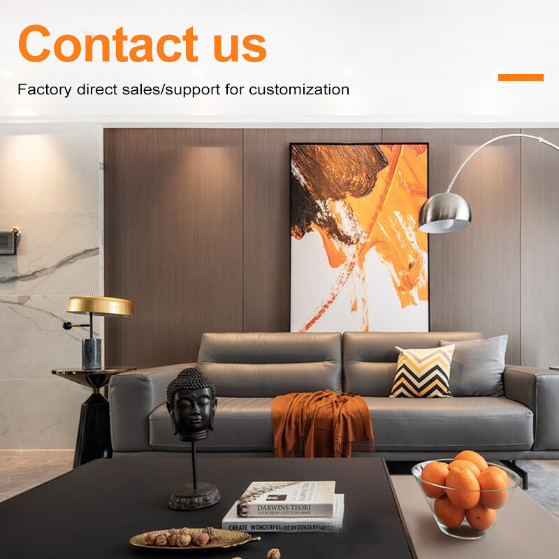 Pannello da parete in PVC a grano di legno 5 mm Flessibile in bambù carbone decorativo