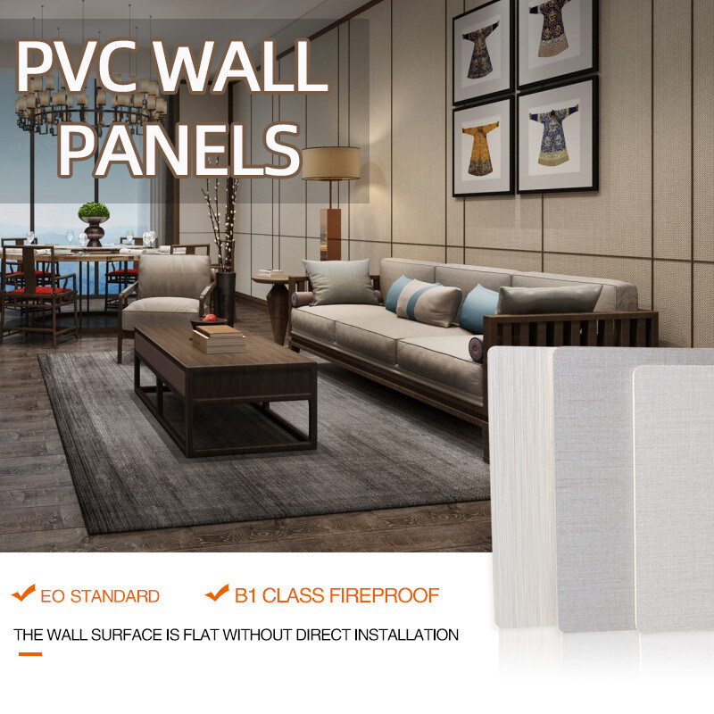 Prodotti caldi Decorazione d'interni Pannello murale impermeabile in tessuto di carbone di legna di bambù