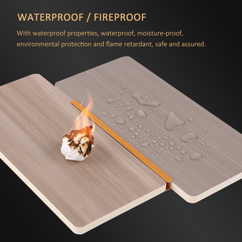 Prodotti caldi Decorazione d'interni Pannello murale impermeabile in tessuto di carbone di legna di bambù