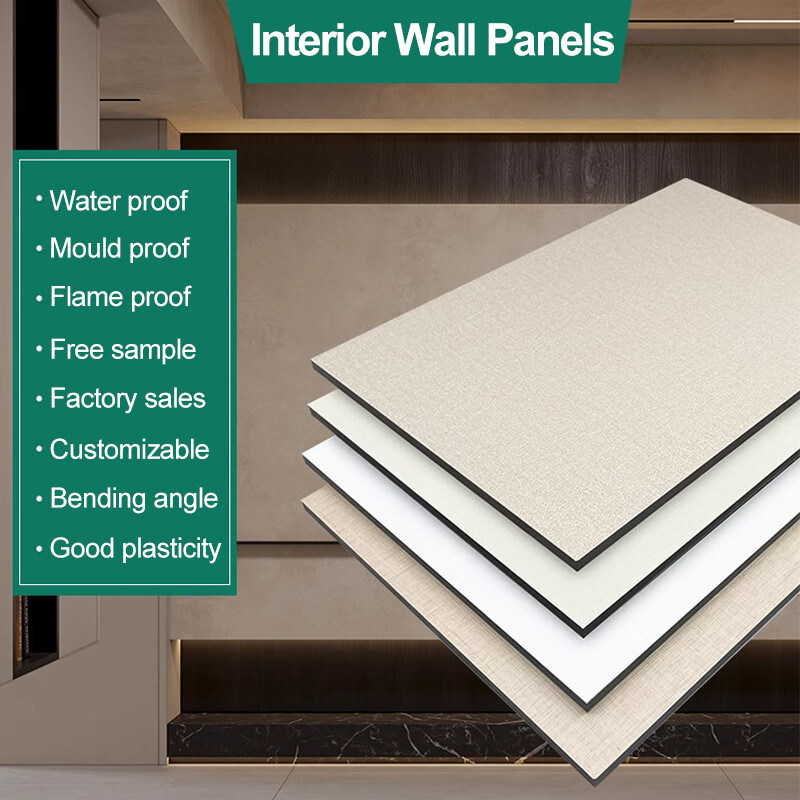 5 / 8 mm tessuto pannelli decorativi di bambù carbone di legno veneer board