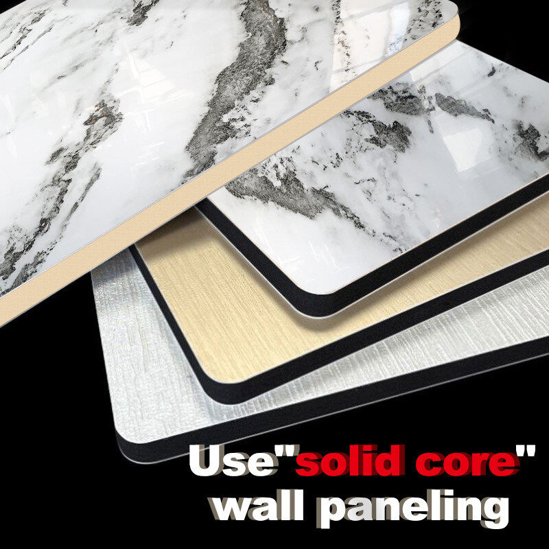 Salotto impermeabile e ignifugio PVC pannello murario in bambù carbone con materiale ecologico