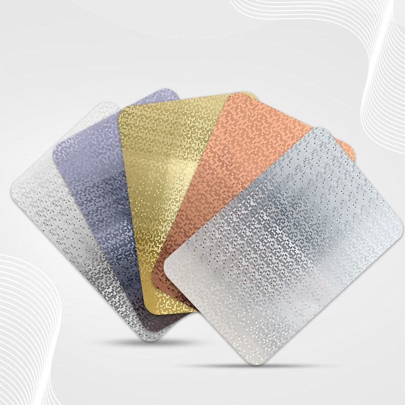 Decorazioni murali per la casa Pannello murario a prova d'umidità in PET metallo mosaico