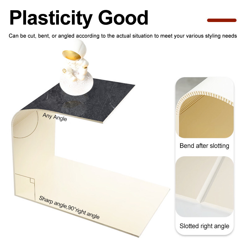 Livello B di incendio tabellone da parete in bambù carbone per decorazioni moderne di lusso