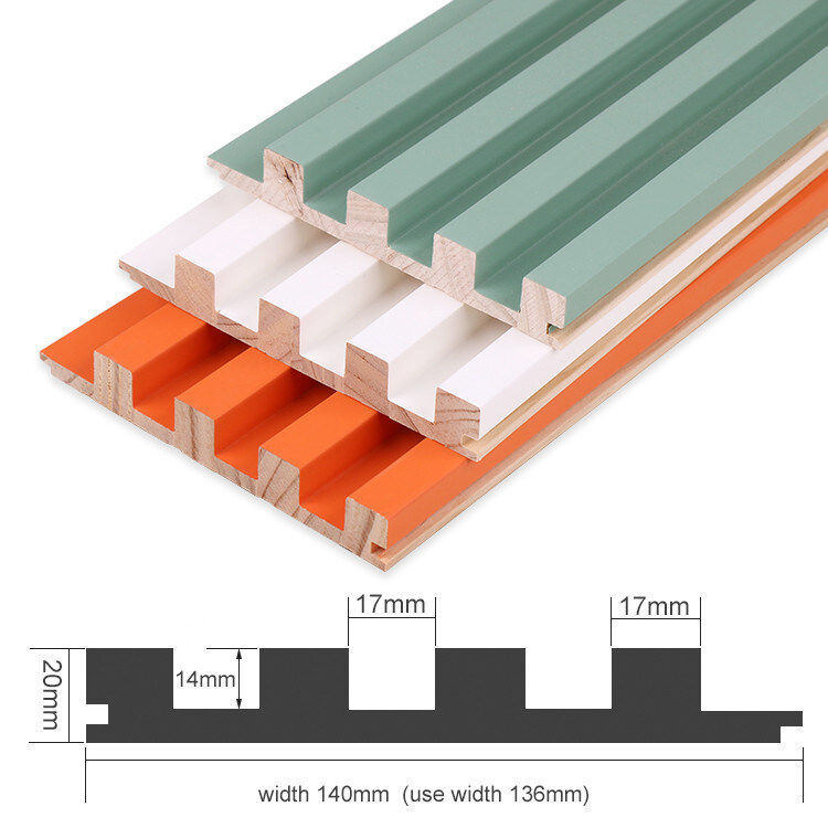 Pannello di parete dell'interno composito interno del pannello di parete del PVC della decorazione WPC della fabbrica WPC