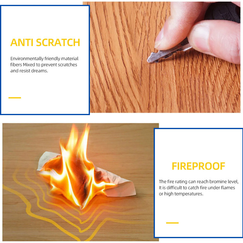 Graffio interno decorativo dei pannelli di parete del metallo del carbone di bambù di marmo anti