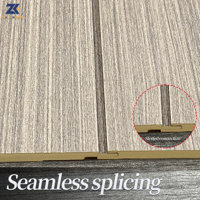 pannelli decorativi dell'isolamento della parete interna del PVC di legno di bambù 8mm del carbone di 5mm