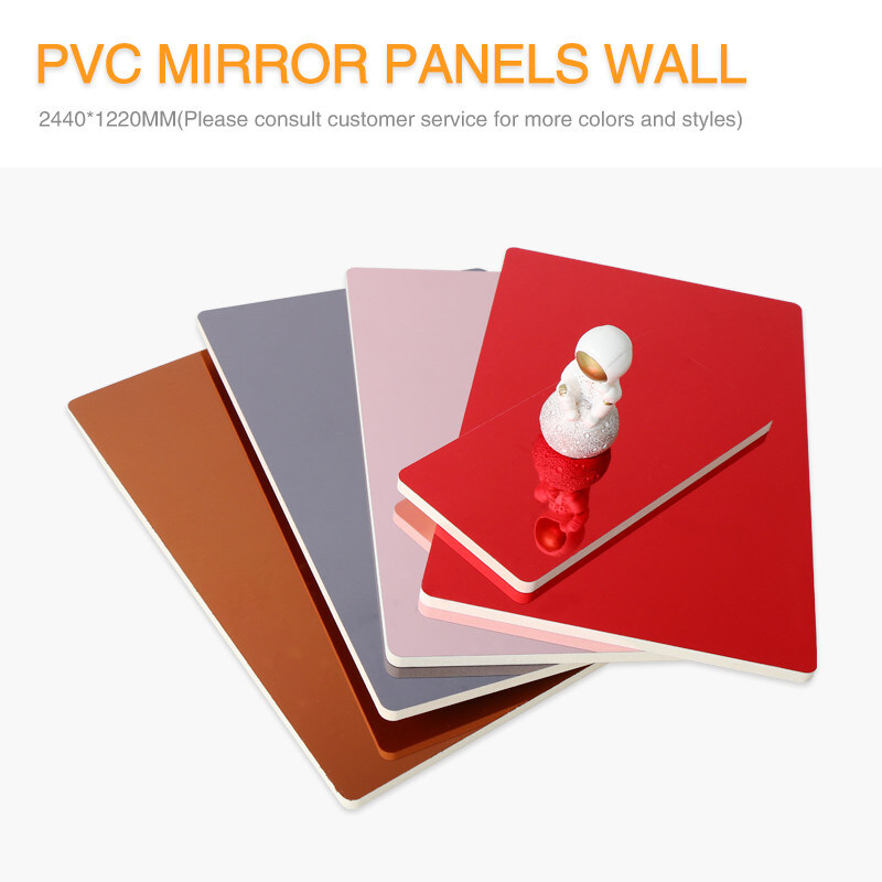 Pannelli di parete di legno di bambù decorativi interni dello specchio del foglio per impiallacciatura 1220*2440mm