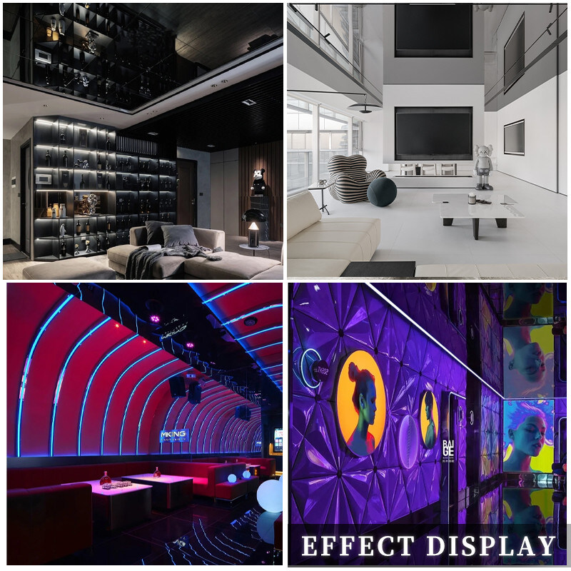 Pannelli di parete di legno di bambù decorativi interni dello specchio del foglio per impiallacciatura 1220*2440mm