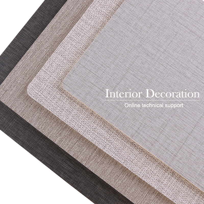 Pannelli di parete di bambù della decorazione interna dell'impiallacciatura di legno del carbone del tessuto a prova di fuoco a prova d'umidità