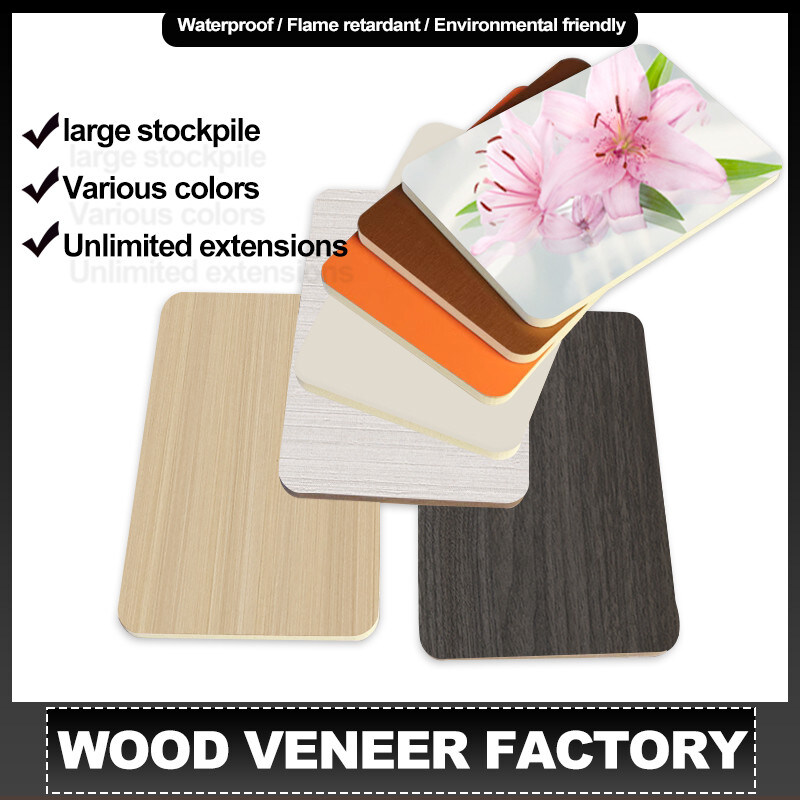 PET Acqua ondulata Bambù Fibra di carbone 3D Pannello a parete PVC Legno Veneer Foam Board