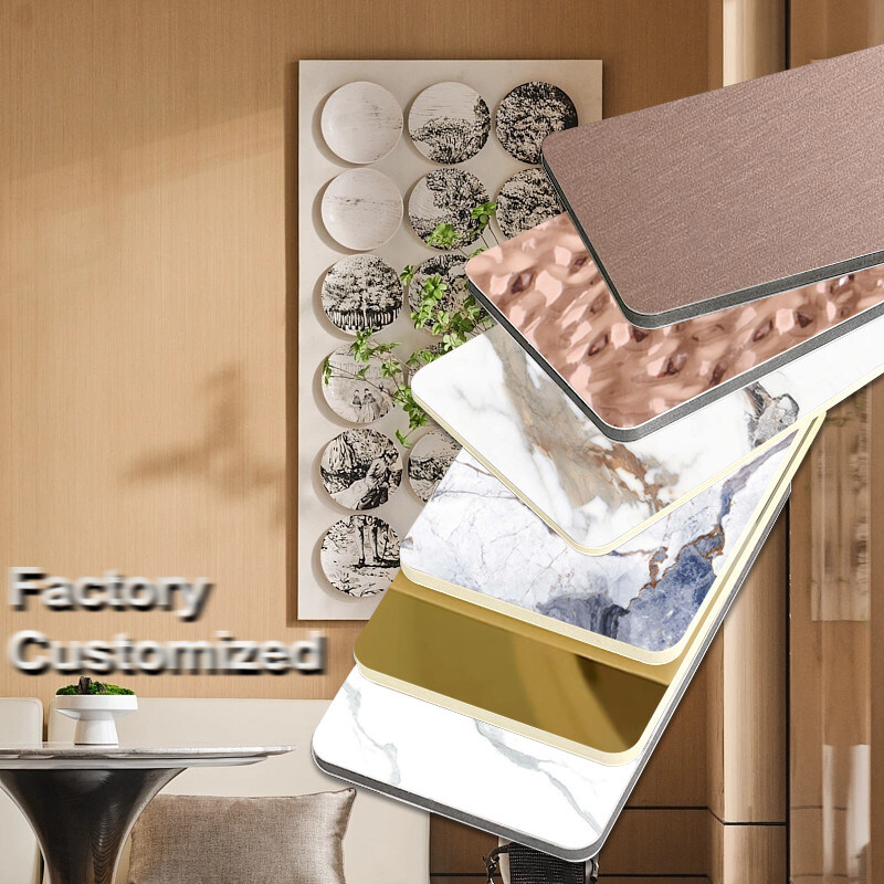 PET Acqua ondulata Bambù Fibra di carbone 3D Pannello a parete PVC Legno Veneer Foam Board