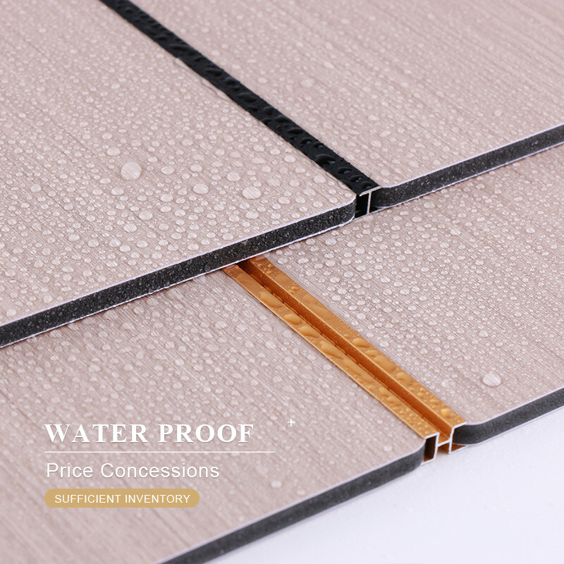 OEM di bambù economico del bordo dell'impiallacciatura di legno del carbone del pannello di parete della decorazione interna