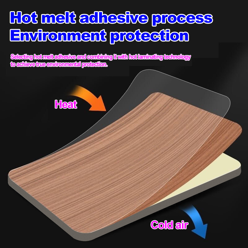 1.22m di larghezza pannello di legno moderno pannello di bambù carbone marmoreo per l'industria alberghiera