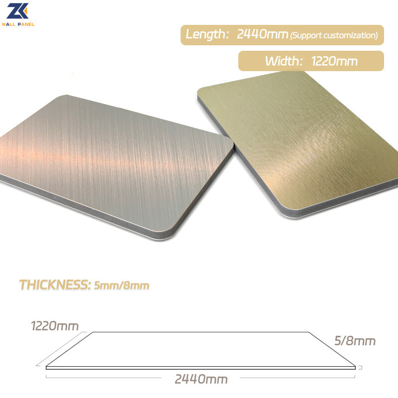 Pannelli di parete insonorizzati impermeabili dell'impiallacciatura di legno di metallo di simulazione della decorazione interna