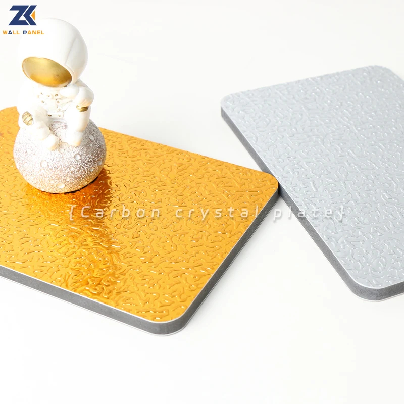 Lussureggiante impermeabile 3d Water Ripple Wall Board PVC Interni a parete per hotel