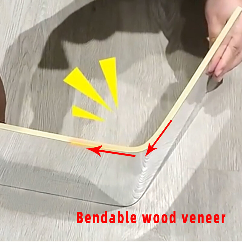 Bordo di bambù della parete della fibra della parete della decorazione dello specchio dell'interno del PVC 2.44m 2.6m 2.8m