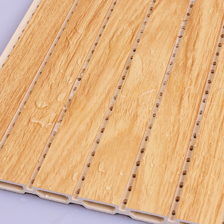 Pannello di parete insonorizzato a prova di fuoco decorativo di WPC 1.22*3m 1.22*2.8m