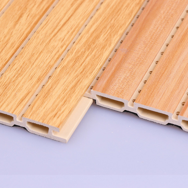 Pannello di parete insonorizzato a prova di fuoco decorativo di WPC 1.22*3m 1.22*2.8m