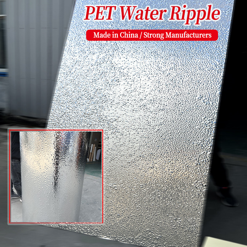 Il legno dell'ondulazione dell'acqua dell'ANIMALE DOMESTICO 3D impiallaccia il pannello di parete di legno del carbone di bambù ad alta densità di 8mm