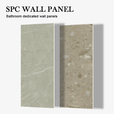 Bagno resistente all'umidità pannelli di parete SPC marmo pannelli di cristallo di pietra moderna