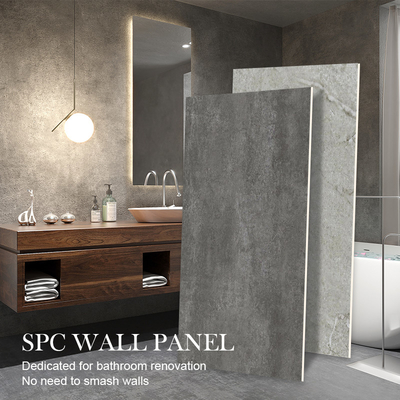 B1 Pietra ignifondabile di plastica composita SPC pannello murario per bagno