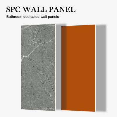 Alto resistenza impermeabile SPC pannelli di parete piastrelle di lusso moderno marmo finitura pietra materiale composito di plastica