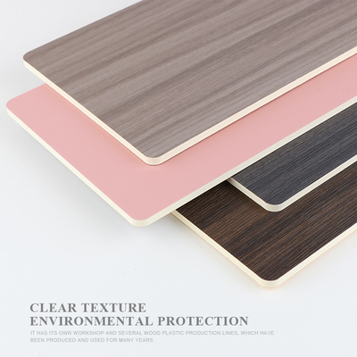 Incorniciatura di bambù della parete della fibra del PVC del grano di legno decorativo a prova di fuoco amichevole di Eco
