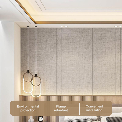 5 / 8 mm tessuto pannelli decorativi di bambù carbone di legno veneer board