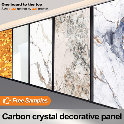 Moderno Leggero Luxury Bambù Carbone di Legno Veneer PVC Scavatura di Pareti