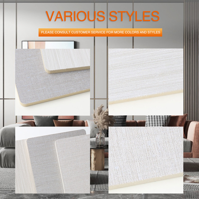 Pannelli di bambù dell'impiallacciatura di legno del tessuto del carbone della decorazione interna ISO9001