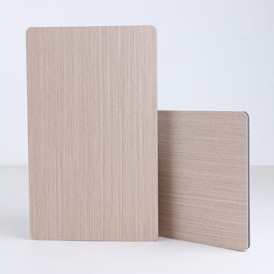 pannelli di parete di legno del PVC del grano del pannello di parete della decorazione interna di 5mm 8mm