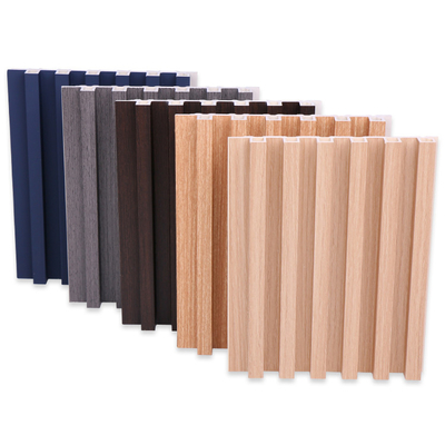 Bordi compositi di plastica di legno scanalati di Decking del PVC 8mm