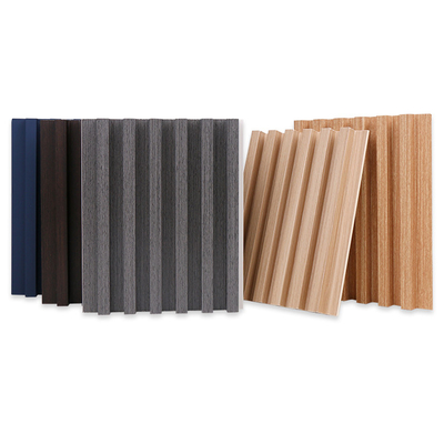 Bordi compositi di plastica di legno scanalati di Decking del PVC 8mm