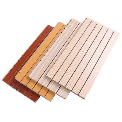 I pannelli di consolidamento del PVC del suono di legno composito di plastica di legno dell'impiallacciatura hanno personalizzato