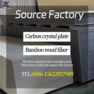 L'impiallacciatura di legno decorativa del carbone di bambù riveste l'incorniciatura di pannelli di parete del tessuto 2800mm