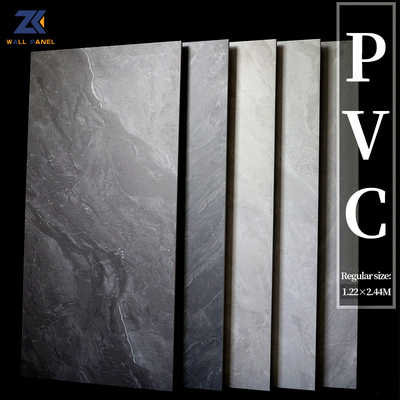 Pannello di parete di legno dell'impiallacciatura di Crystal Board Simulation Waterproof Marble del carbonio