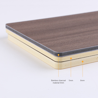 La fabbrica ha personalizzato i pannelli di parete di legno rispettosi dell'ambiente dell'impiallacciatura di legno del grano