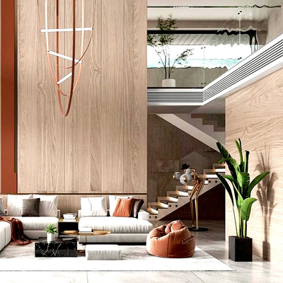 Infissi a prova d'umidità di bambù di carbone di legno per la decorazione moderna di lusso