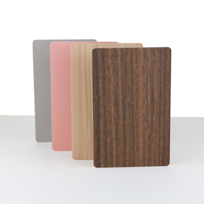 Prova di legno della muffa dei pannelli di parete del grano di Crystal Bamboo Charcoal Wood Veneer del carbonio