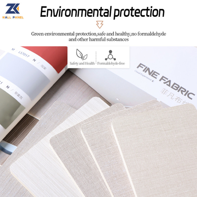 Pannello di parete di bambù della decorazione interna del PVC di legno a prova d'umidità